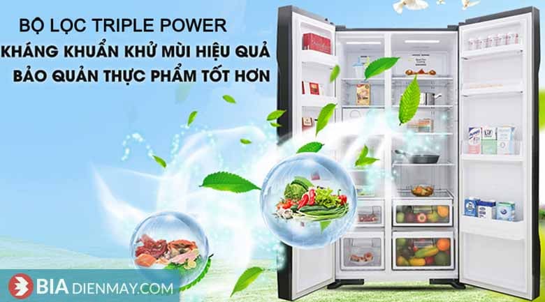 Tủ lạnh Hitachi Inverter 569 lít R-MY800GVGV0(MIR) - Chính hãng 