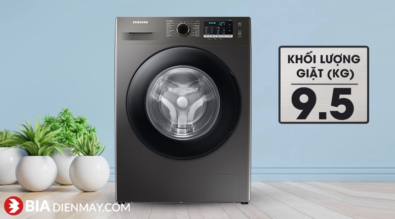 Máy giặt Samsung inverter 9.5 kg WW95TA046AX/SV - Khối lượng giặt