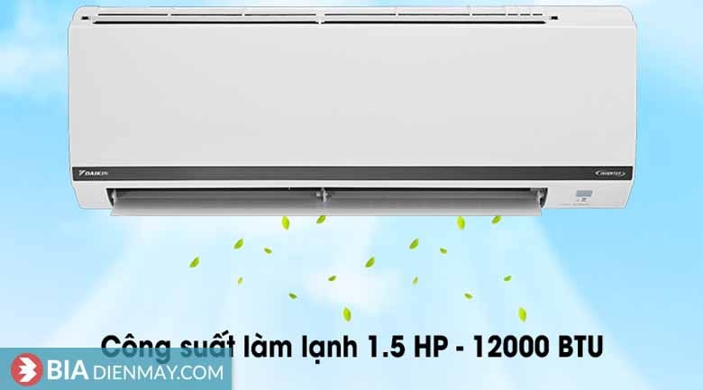 Điều hòa Daikin inverter 12000BTU 1 chiều FTKB35WAVMV - Model 2022