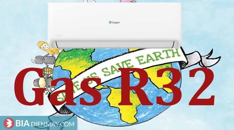 Điều hòa Casper 18000BTU GC-18IS33 - môi chất lạnh R32