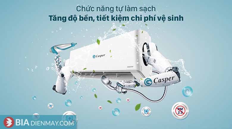 Điều hòa Casper 9000BTU GC-09IS33 - Tự làm sạch iClean