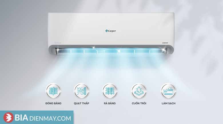 Điều hòa Casper 9000BTU GC-09IS35 - Tự làm sạch iClean