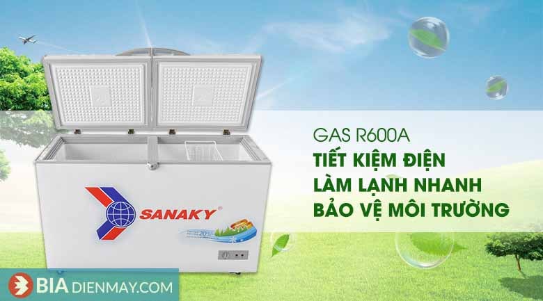 Tủ đông Sanaky 305 lít VH-4099A1 - Gas R600a