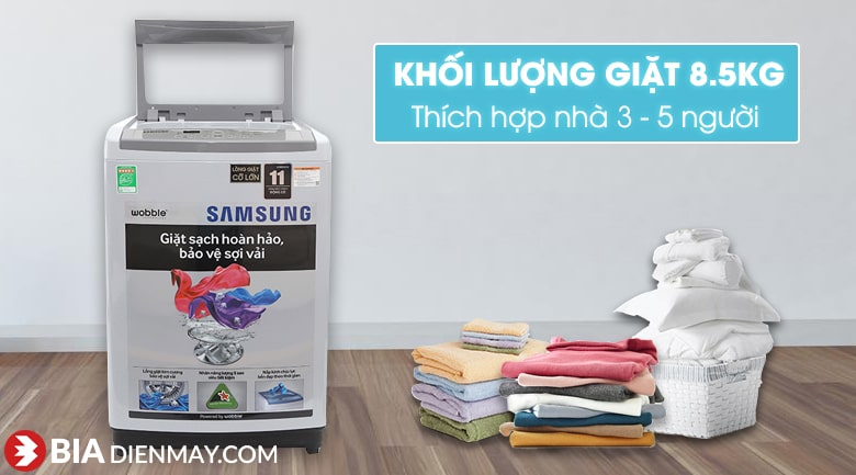 Máy giặt Samsung WA85M5120SG/SV