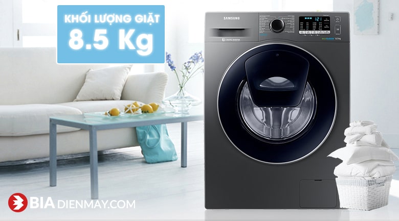 Máy giặt Samsung WW85K54E0UX/SV 8.5 kg AddWash Inverter