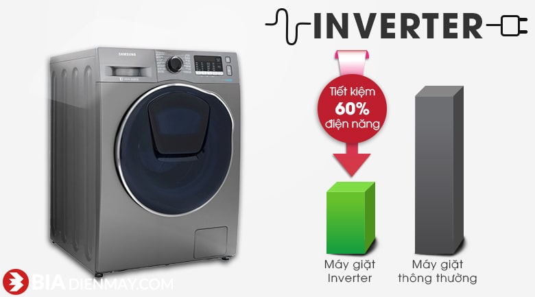 Máy giặt sấy Samsung WD95K5410OX/SV AddWash Inverter 9.5 kg