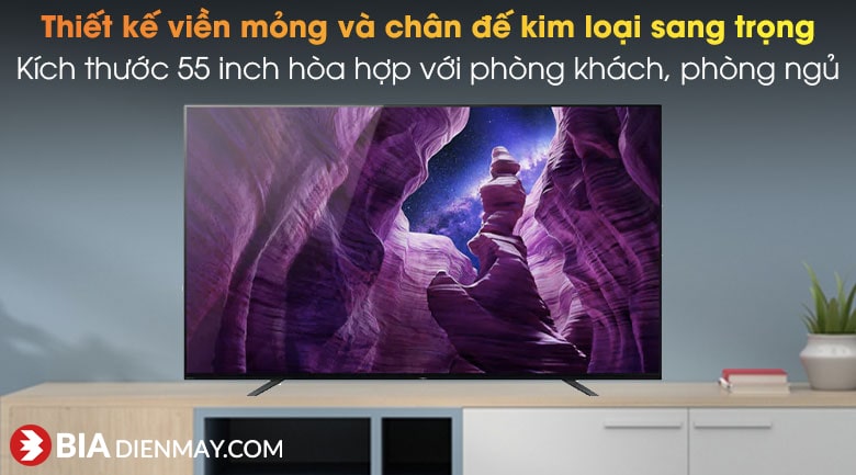 Tivi Sony KD-55A8H 55 inch OLED 4K HĐH Android