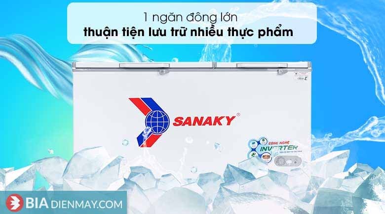 Tủ đông Sanaky inverter 530 lít VH-6699HY3 - Thiết kế
