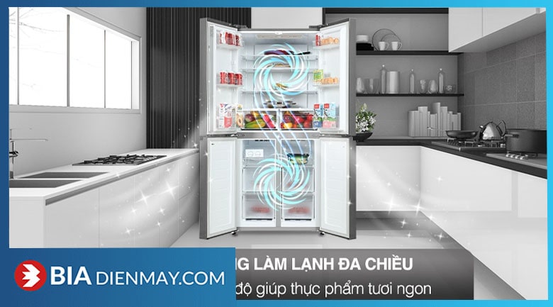 Tủ lạnh Casper inverter 462 lít RM-520VT - công nghệ làm lạnh