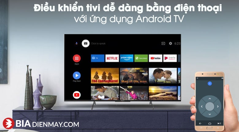 Tivi Sony KD-49X8500H/S 49 inch 4K Android
