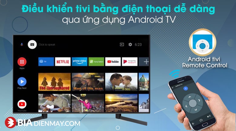 Tivi Sony KD-49X9500H 49 inch 4K HĐH Android