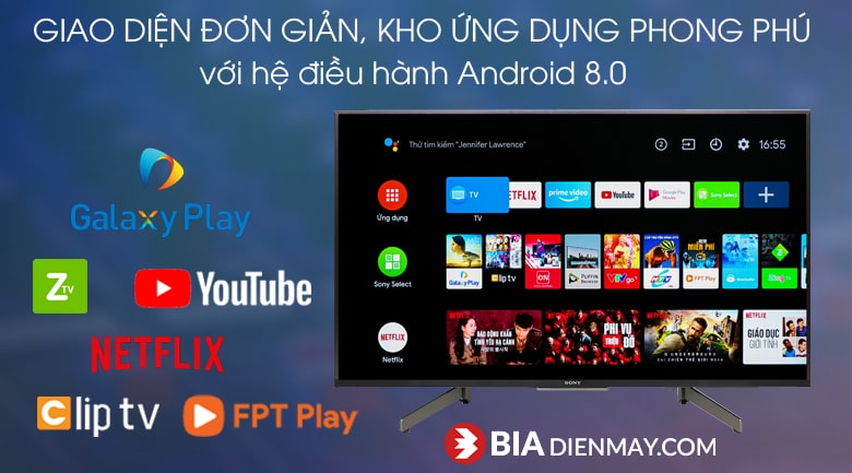 Tivi Sony KDL-49W800G 49 inch HĐH Android