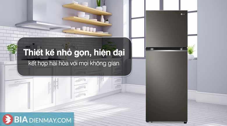 Tủ lạnh LG inverter 266 lít GV-B262BL