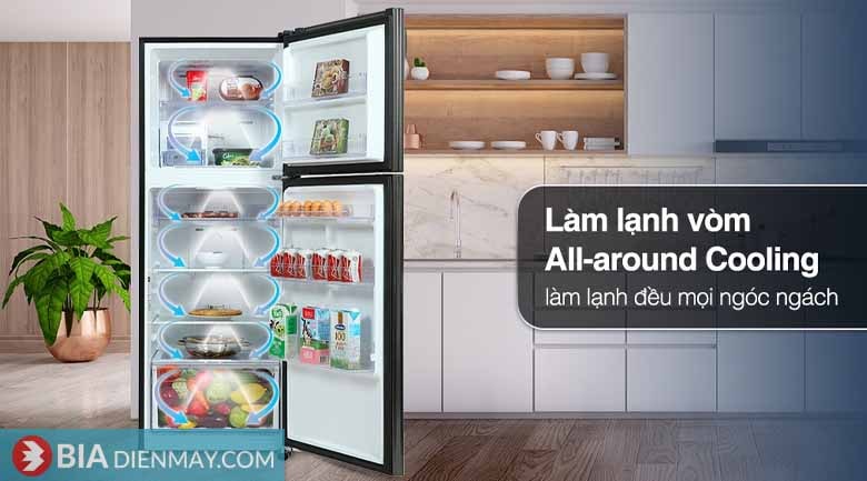 Tủ lạnh Samsung 302 lít RT29K503JB1/SV - Công nghệ kiểm soát hơi lạnh