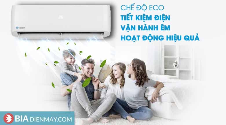 Chế độ Eco - Điều hòa Casper 18000 BTU 1 chiều LC-18TL32