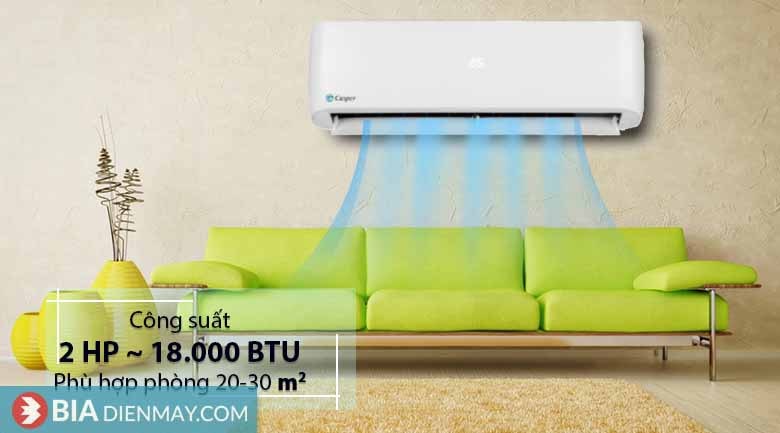 Công suất làm lạnh - Điều hòa Casper 18000 BTU 1 chiều LC-18TL32
