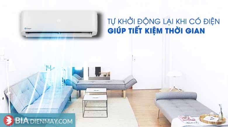 Tự khởi động lại khi có điện - Điều hòa Casper 18000 BTU 1 chiều LC-18TL32