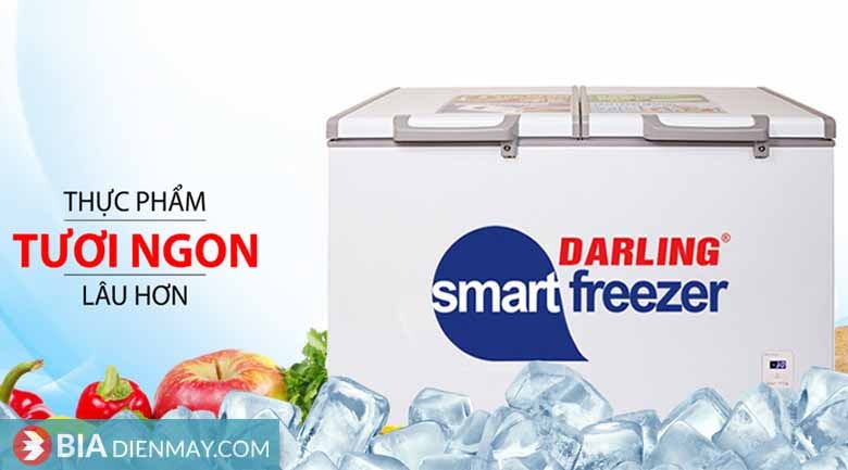 Tủ đông Darling DMF-4699WSI - cho nhiệt độ chính xác bảo quản thực phẩm tươi ngon