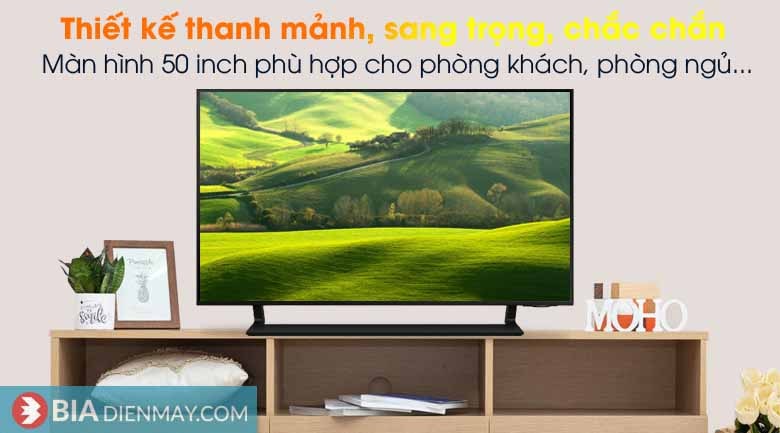 Smart Tivi Samsung 50 inch 4K QLED QA50Q65A - Thiết kế