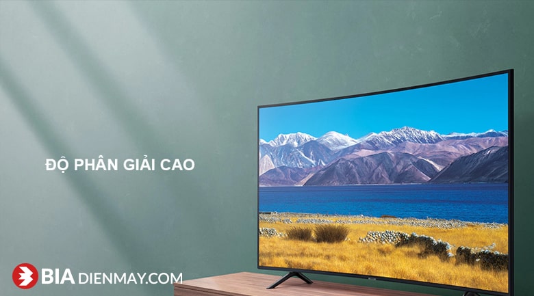 Smart TV Samsung 55TU8300 Màn Hình Cong 4K 55 inch