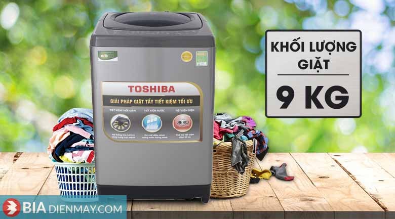 Máy giặt Toshiba 9kg AW-H1000GV(SB) - Lồng đứng