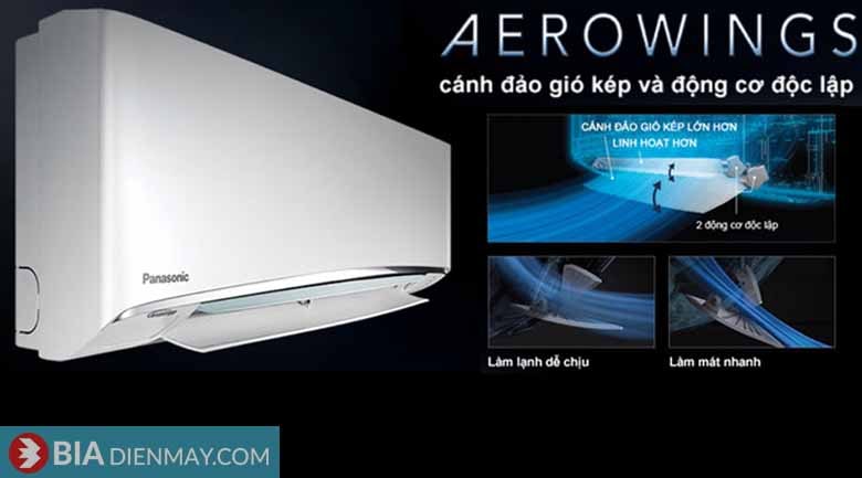 Điều hòa Panasonic 12000 BTU CU/CS-U12ZKH-8 - cánh đảo gió làm lạnh nhanh