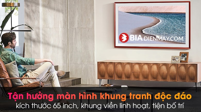 Smart Tivi Samsung QA65LS03A Khung Tranh The Frame QLED 4K 65 inch