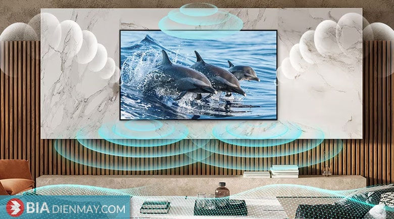 Tivi LG 55 inch 55QNED80SRA - công nghệ âm thanh sôi động
