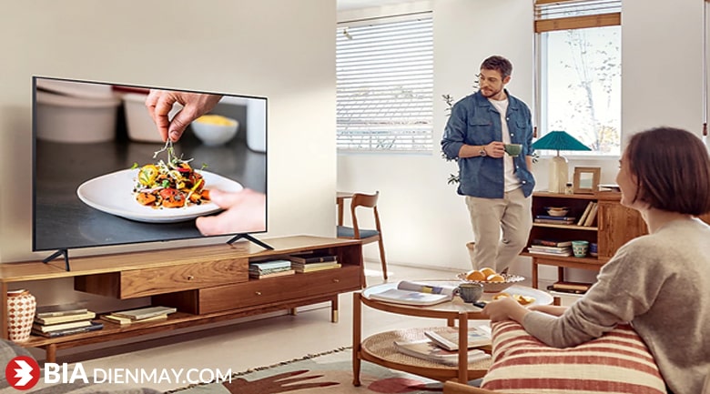 Smart Tivi Samsung UA55AU7000 4K 55 inch