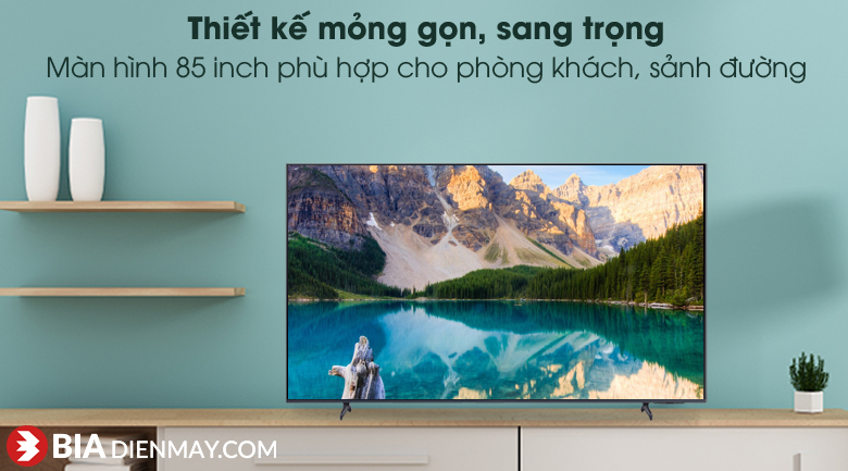 Smart Tivi Samsung 85AU8000 Crystal UHD 4K 85 inch