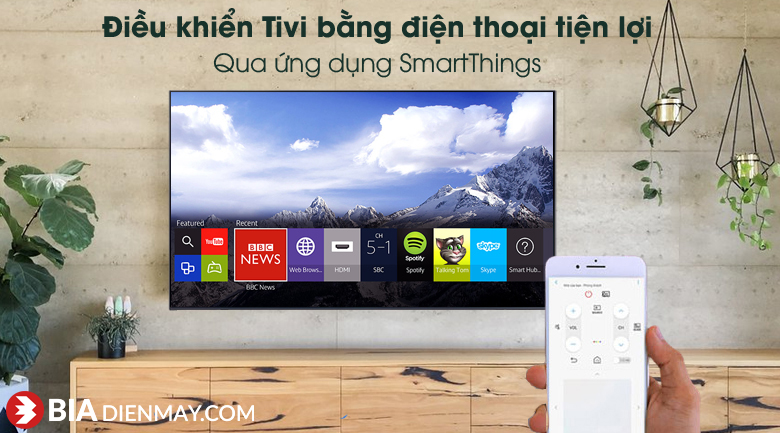 Smart Tivi Samsung 85AU8000 Crystal UHD 4K 85 inch