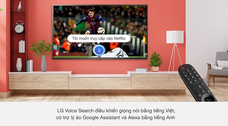 Tivi LG 55 inch 55UP7550PTC - điều khiển giọng nói