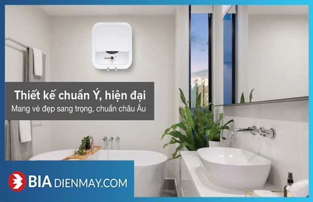 Bình nóng lạnh Ariston AN2 30RS Vuông 30 lít