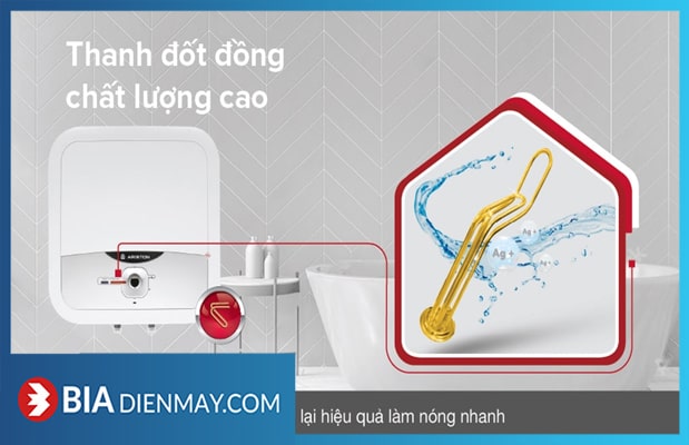 Bình nóng lạnh Ariston AN2 30RS 2.5 FE30 Lít