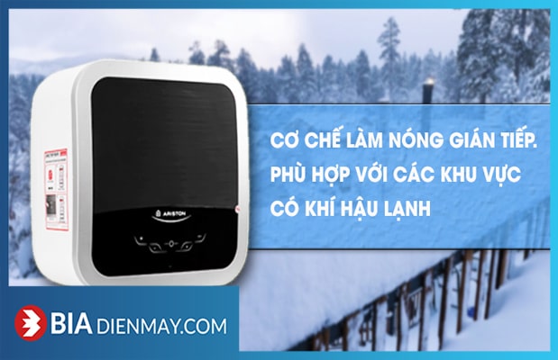 Bình nóng lạnh Ariston ANDRIS2 TOP WIFI 30 Vuông 30 Lít
