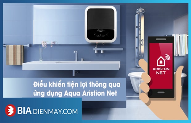 Bình nóng lạnh Ariston ANDRIS2 TOP WIFI 30 Vuông 30 Lít