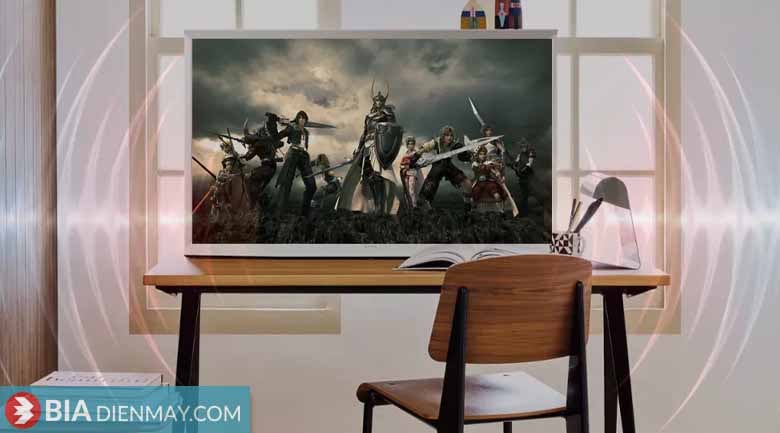 Smart Tivi The Serif QLED Samsung 4K 55 inch QA55LS01B - Model 2022