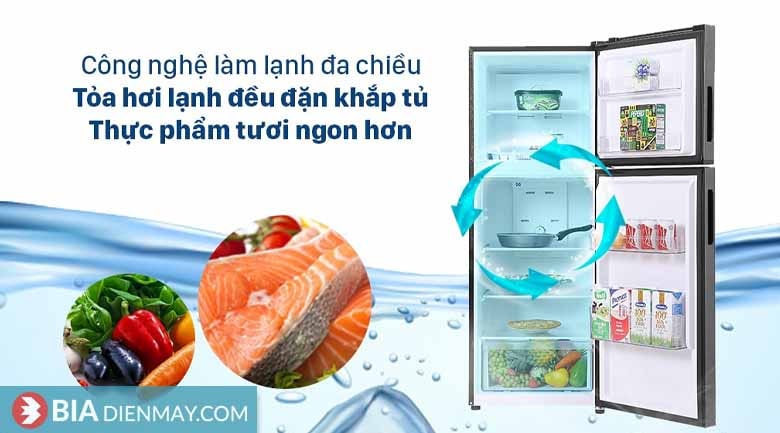 Tủ lạnh AQUA inverter 212 lít AQR-T239FA(HB) - Model 2021