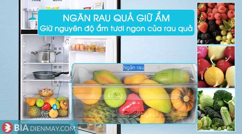 Tủ lạnh AQUA inverter 212 lít AQR-T239FA(HB) - Model 2021