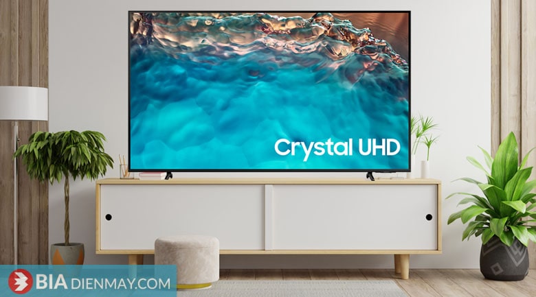 Smart Tivi Samsung 4K 55 inch UA55BU8000 - Thiết kế