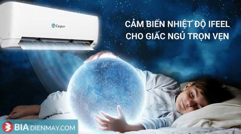 Điều hòa Casper 24000 BTU 1 chiều SC-24TL32 - Cảm biến thân nhiệt iFeel