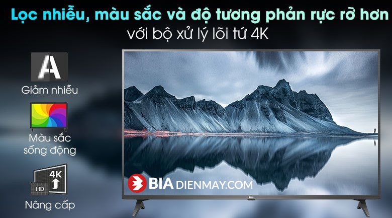 Tivi LG 50 inch 50UP7500PTC - Bộ xử lý hình ảnh đẳng cấp