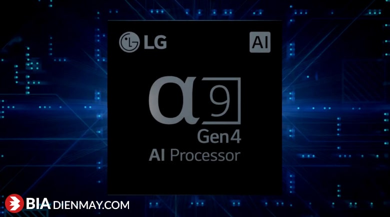 Tivi LG 48 inch OLED48C1PTB - bộ xử lý hình ảnh đỉnh cao