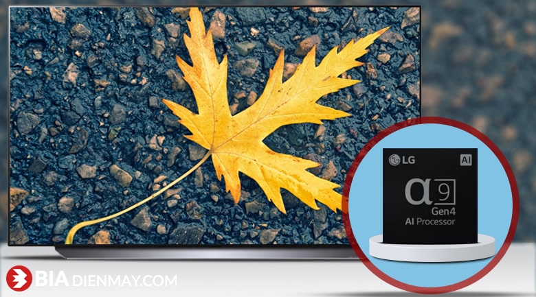 Tivi LG 65 inch OLED65C1PTB - tối ưu hóa hình ảnh thêm sắc nét