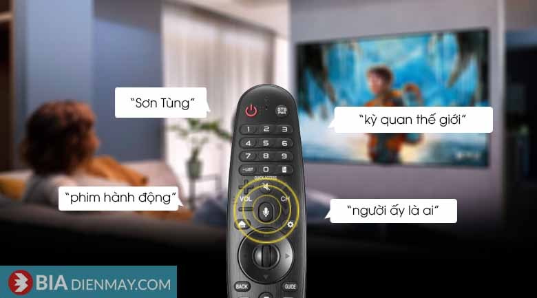 Tivi OLED LG 55 inch OLED55GXPTA - Điều khiển bằng giọng nói