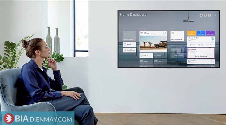 Tivi OLED LG 55 inch OLED55GXPTA - điều khiển thiết bị thông minh khác