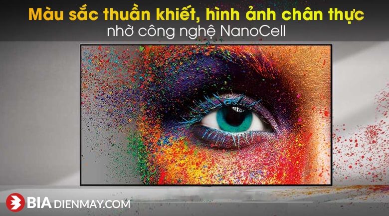 Tivi LG 75 inch 75NANO95TNA - công nghệ màn hình NanoCell