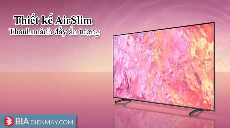 Smart Tivi Samsung 55 inch QLED 4K QA55QE1C - Thiết kế