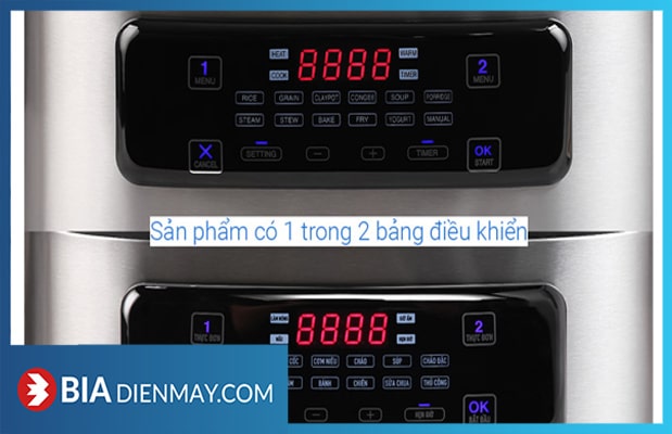 Nồi cơm 2 ngăn đa năng Sharp KN-TC50VN-SL 1.8 lít