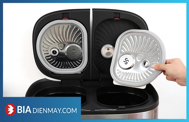 Nồi cơm 2 ngăn đa năng Sharp KN-TC50VN-SL 1.8 lít